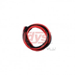 Cable 1 m DYS 18awg black silicone DYS 8081B - 2