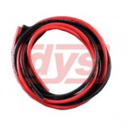 Cable 1 m DYS 22awg black silicone DYS 8083B - 1