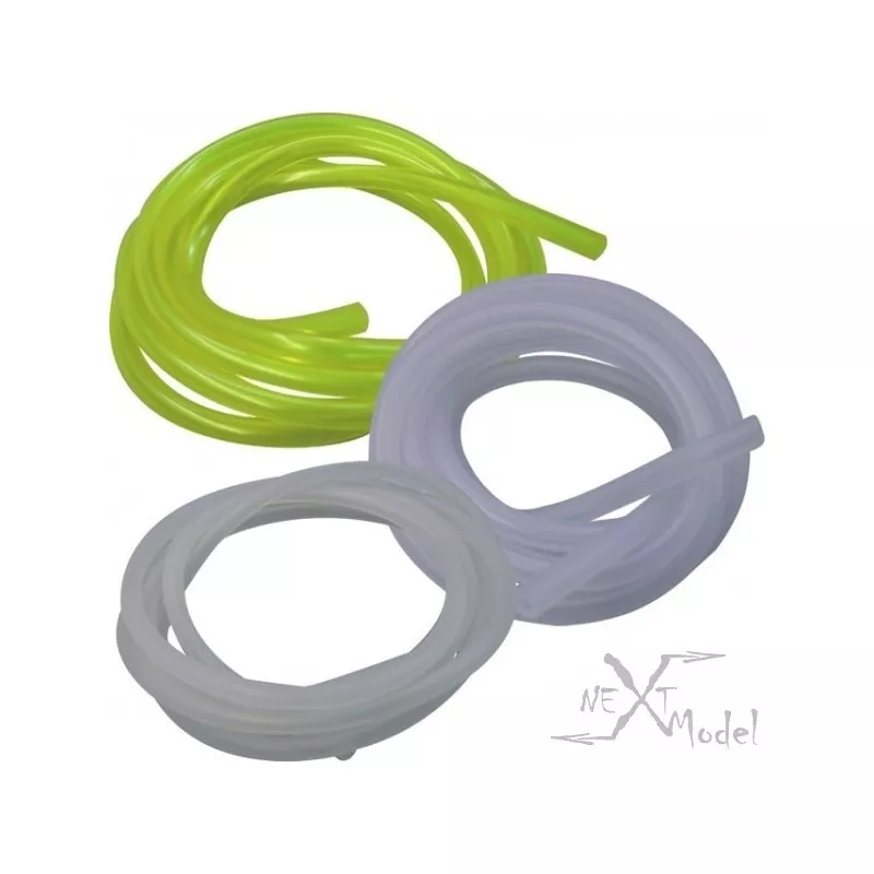 Durite silicone bleue transparent 2.5x5.5mm Jamara Jamara 177672 - 2