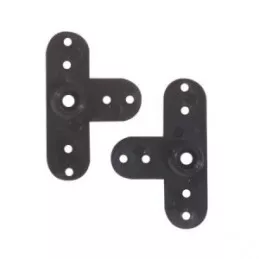 Servo Futaba servo black plastic (2) Trickbits TrickBits TB3009 - 1