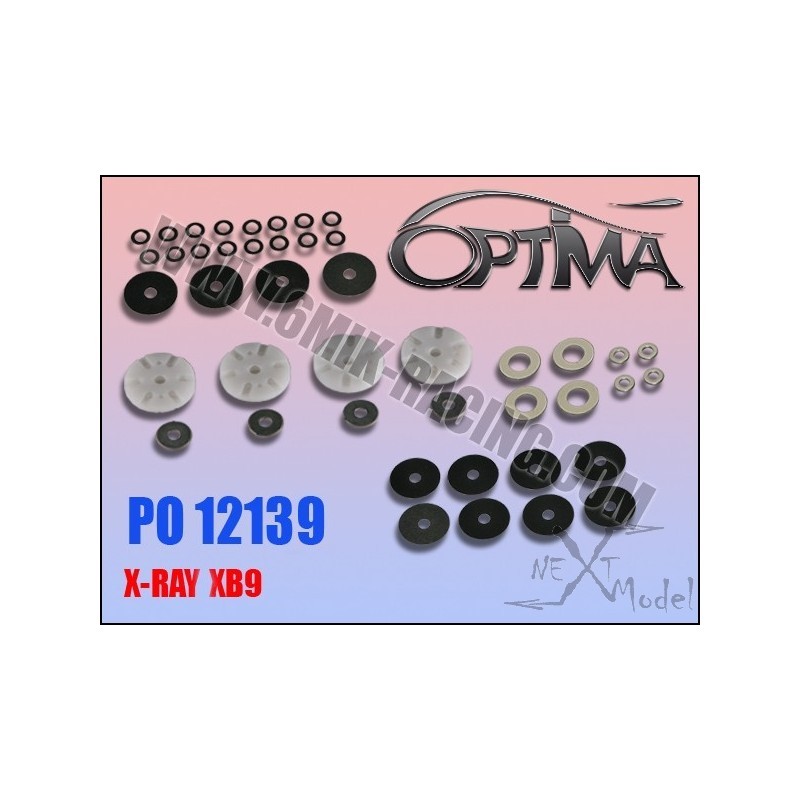 Pistons valves c2shocks for XRay XB9 - 6Mik 6Mik PO12139 - 2