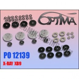 Pistons valves c2shocks for XRay XB9 - 6Mik 6Mik PO12139 - 1