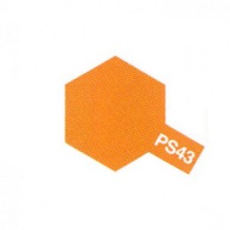 Bomb Lexan orange translucent PS - 43 Tamiya