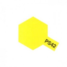 Peinture bombe Lexan jaune translucide PS42 Tamiya Tamiya 86042 - 1
