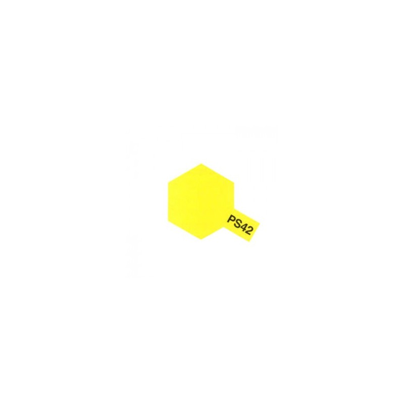 Paint bomb translucent yellow Lexan PS42 Tamiya Tamiya 86042 - 1