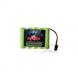 Flat receipt 6.0V 2500mAh ACCU (was) - Kypom Kypom Batteries KTRXAA2500NIMH-5S(B) - 2