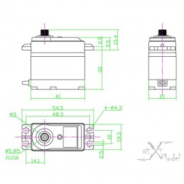 Servo digital HV1767 GB-Teck Go-Teck HV-1767 - 2