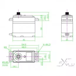 Servo digital HV1767 GB-Teck Go-Teck HV-1767 - 2