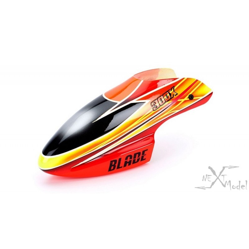 Bubble fiberglass orange/yellow Blade 300 X E-flite BLH4542E - 2