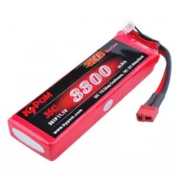 Li - Po 3300mAh 35 c 3S 11 .1V (Dean) Kypom Kypom Batteries KT3300/35-3S - 1