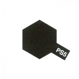 Peinture bombe Lexan noir PS5 Tamiya Tamiya 86005 - 1