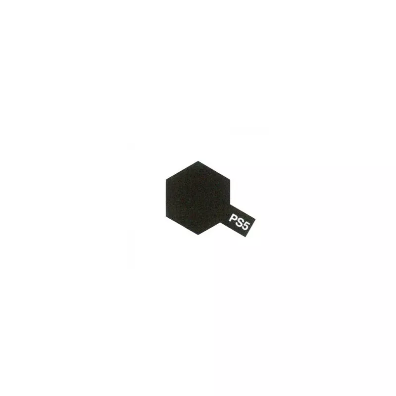 Paint bomb black Lexan PS5 Tamiya Tamiya 86005 - 1