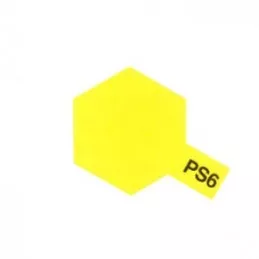 Peinture bombe Lexan jaune PS6 Tamiya Tamiya 86006 - 1