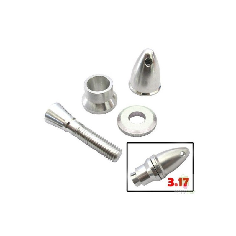 Support adaptateur d'hélice pour axe 3.17mm DYS 8428 - 2