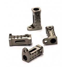 Rail alu Gun support (4) Axial SCX - 10 Integy C24653GUN - 1