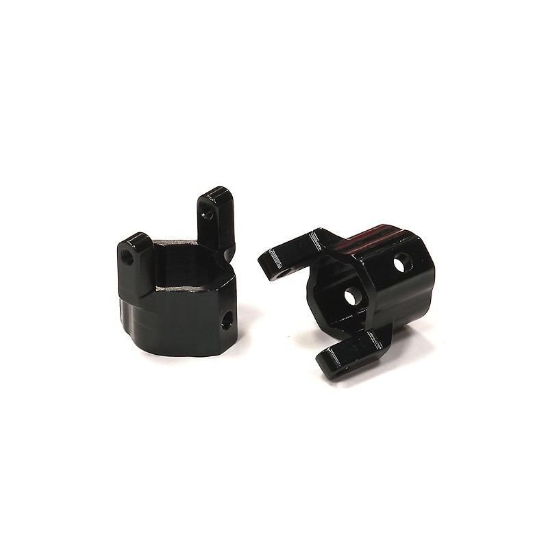 Etriers alu Noir (4) Axial SCX-10 Integy C24568BLACK - 1