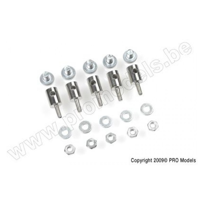 Mounting of control 2.0 mm (5) GForce Domino GForce GF-2174-002 - 1