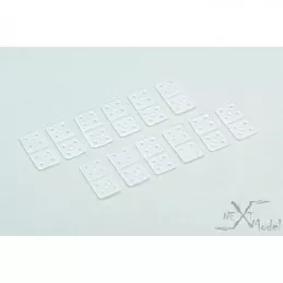 Mini flexible hinges (10) GForce GForce GF-2151-002 - 2