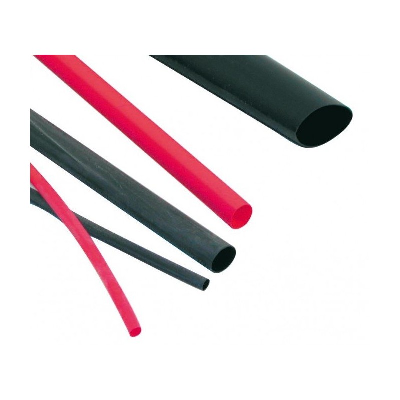 Sheath Red 6mm thermo (1 m) DYS 8088 - 1