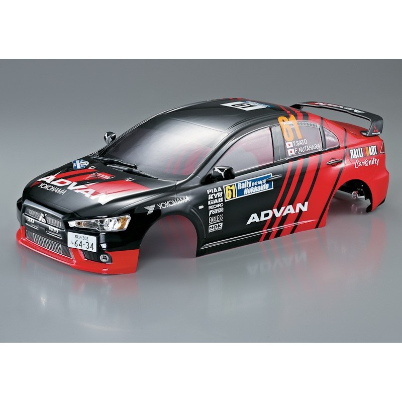 Carrosserie Mitsubishi Lancer Evo X Rally-racing 1/10 190mm Killerbody Killerbody KB48002 - 1