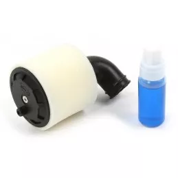 Filtre à air TT 1/8 double mousse avec coude et huile Robitronic Robitronic R07105 - 1