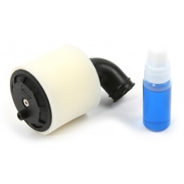 TT type air filter foam with elbow and oil Robitronic