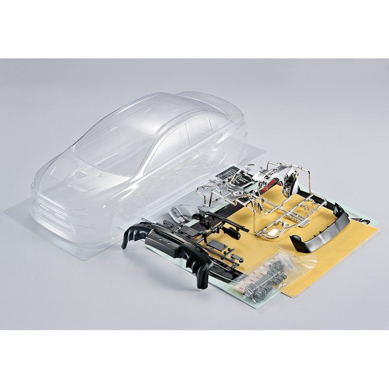 Carrosserie Mitsubishi Lancer Evo X transparente 1/10 190mm Killerbody Killerbody KB48001 - 1