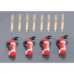 Fire extinguishers ABS to paint 1/10 (4) Killerbody Killerbody KB48052 - 1