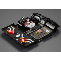 Set Cockpit à peindre + stickers 1/10 Killerbody Killerbody KB48224 - 10
