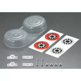 Deco shock Lexan + decals 1/10 Killerbody wheels Killerbody KB48038 - 1