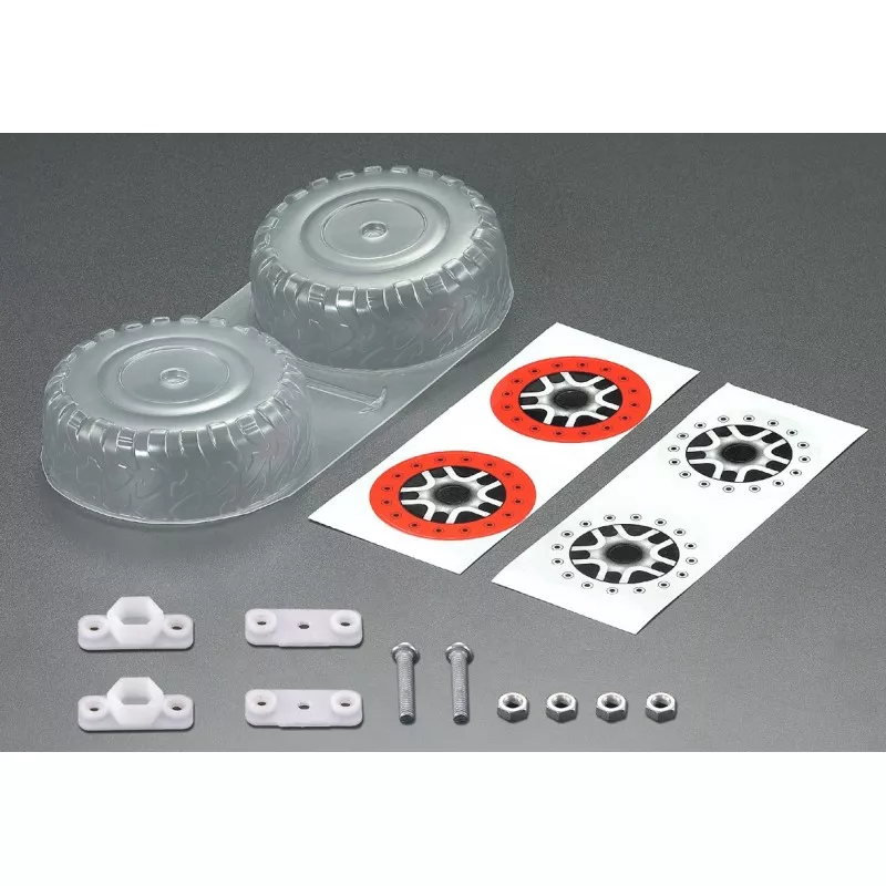 Déco roues de secous Lexan + stickers 1/10 Killerbody Killerbody KB48038 - 1