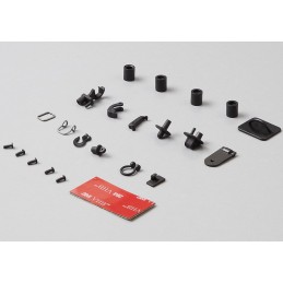 Set de crochets de fixation plastique noir 1/10 (4) Killerbody Killerbody KB48361 - 1