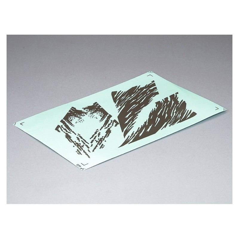 Stickers déco Horri-Bull gris scale crawler 1/10 Killerbody Killerbody KB48340 - 1