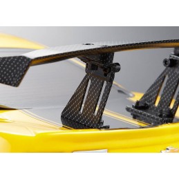 Carbon decoration plastic aileron 1/10 track Killerbody Killerbody KB48506 - 5
