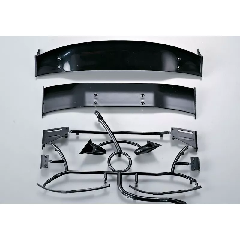 Aileron plastique noir 1/10 piste Killerbody Killerbody KB48128 - 1