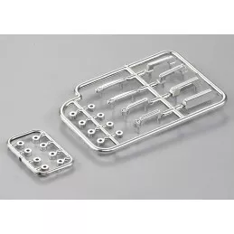 Killerbody 1/10 chrome door handles Killerbody KB48235 - 1
