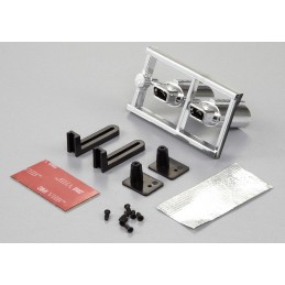 Pot d'échappement simple sortie 1/10 (2) Killerbody Killerbody KB48283 - 1