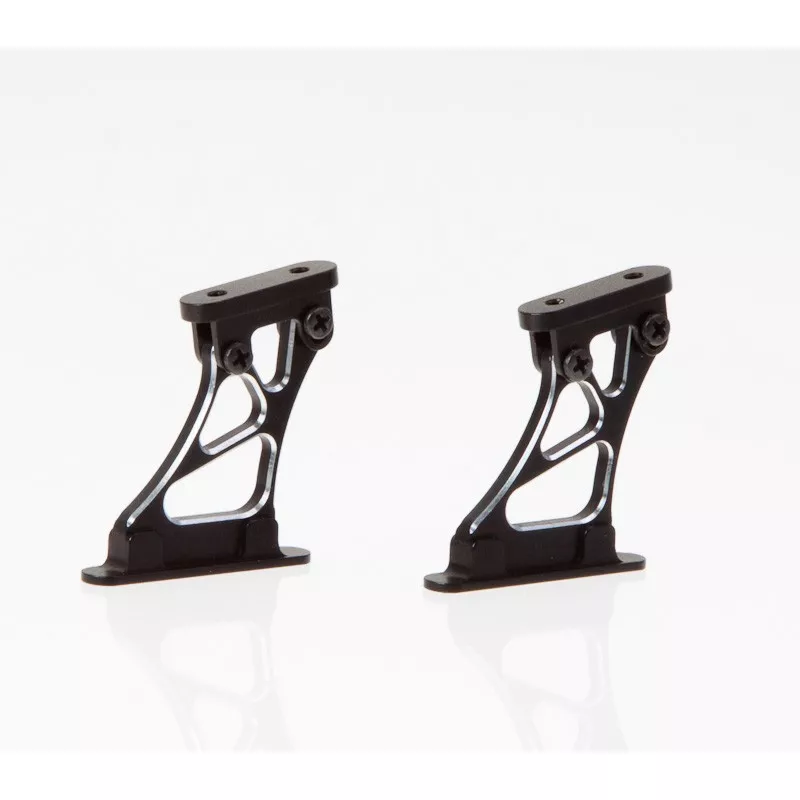 Support fin track Black medium aluminum 1/10 Killerbody Killerbody KB48111MB - 1