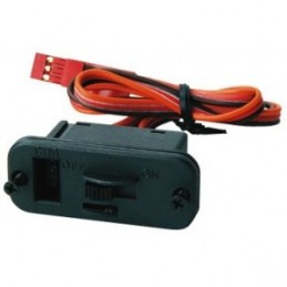 Interrupteur Futaba gros + prise de charge DYS 8143 - 1