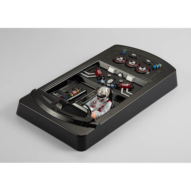 Set Cockpit gauche moteur avant peint 1/10 Killerbody Killerbody KB48501 - 1