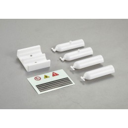 Bouteilles d'oxygènes ABS à peindre 1/10 Killerbody Killerbody KB48430 - 1