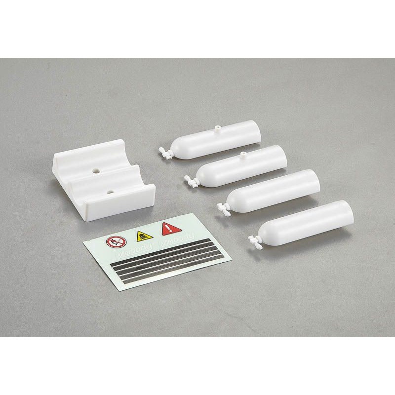 Bouteilles d'oxygènes ABS à peindre 1/10 Killerbody Killerbody KB48430 - 1