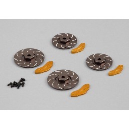 Disquse de Frein Alu (4) étrier or 1/10 Killerbody Killerbody KB48356 - 1