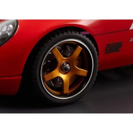 Disquse of brake Alu (4) bracket Gold 1/10 Killerbody Killerbody KB48356 - 2