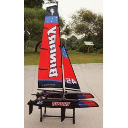 Mini Catamaran Binary V2 red RTS Joysway Joysway 8807V2 - 3