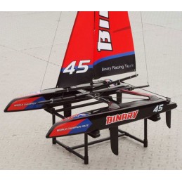 Mini Catamaran Binary V2 rouge RTS Joysway Joysway 8807V2 - 4