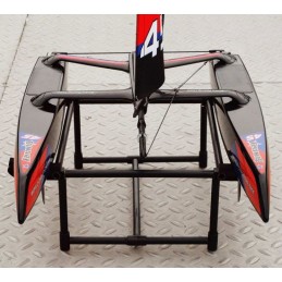 joysway hobby mini catamaran red rts