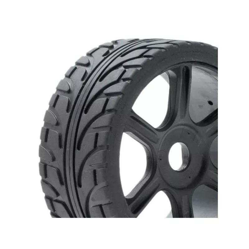 Tire rim black sticks Hobbytech 01 Rally Game Rally Hobbytech HT-456 - 1