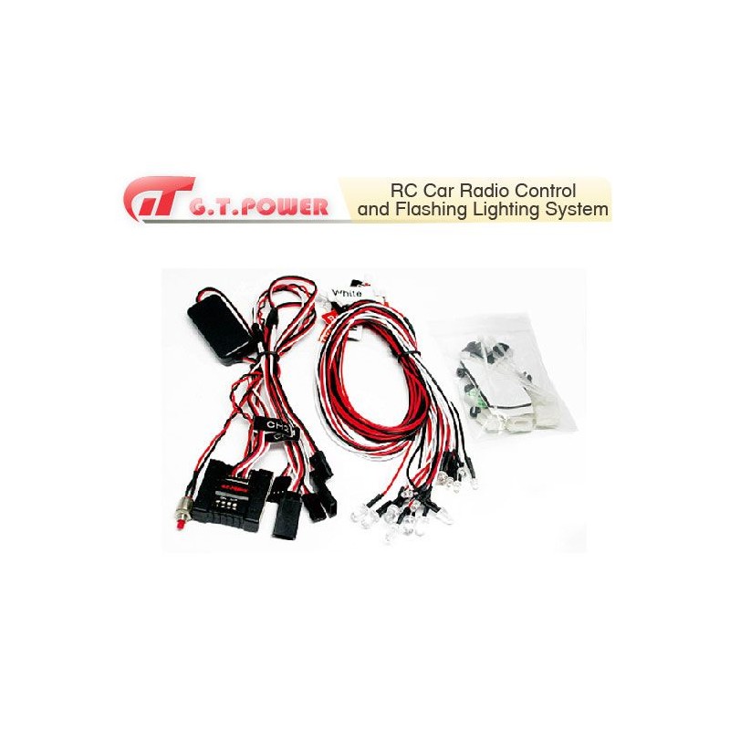 Kit Led Simulation et Flashing 1/10 GT-Power GT-Power GT-LED-FLASHSIM - 1