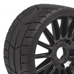 Tire rim black Hobbytech Challenge Rally Game Hobbytech HT-452B - 1